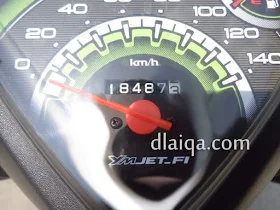 odometer di Pelabuhan Bakauheni, Lampung Selatan