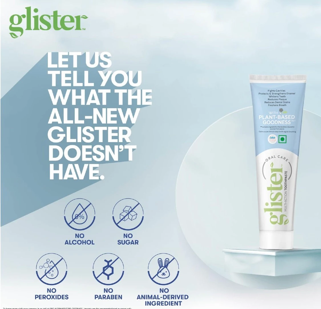 New Glister Multi-Action Toothpaste