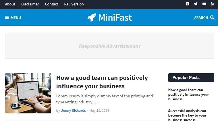 MiniFast Blogger Template MiniFast Blogger Template