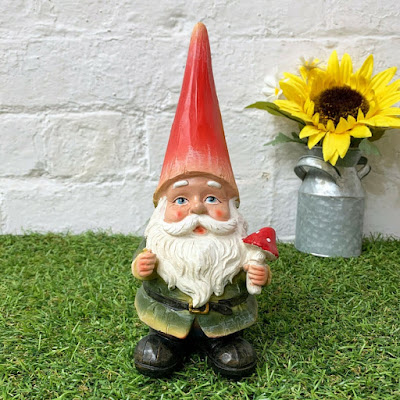 Handmade garden gnome