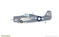 Eduard 1/48 F4F-4 Wildcat early (82202) Colour Guide & Paint Conversion Chart