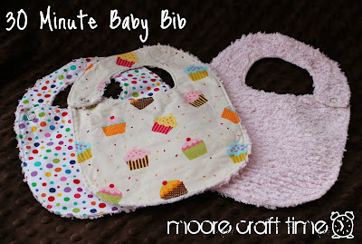 chenille bib tutorial