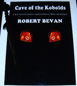 Portada del libro Cave of the Kobolds, de Robert Bevan