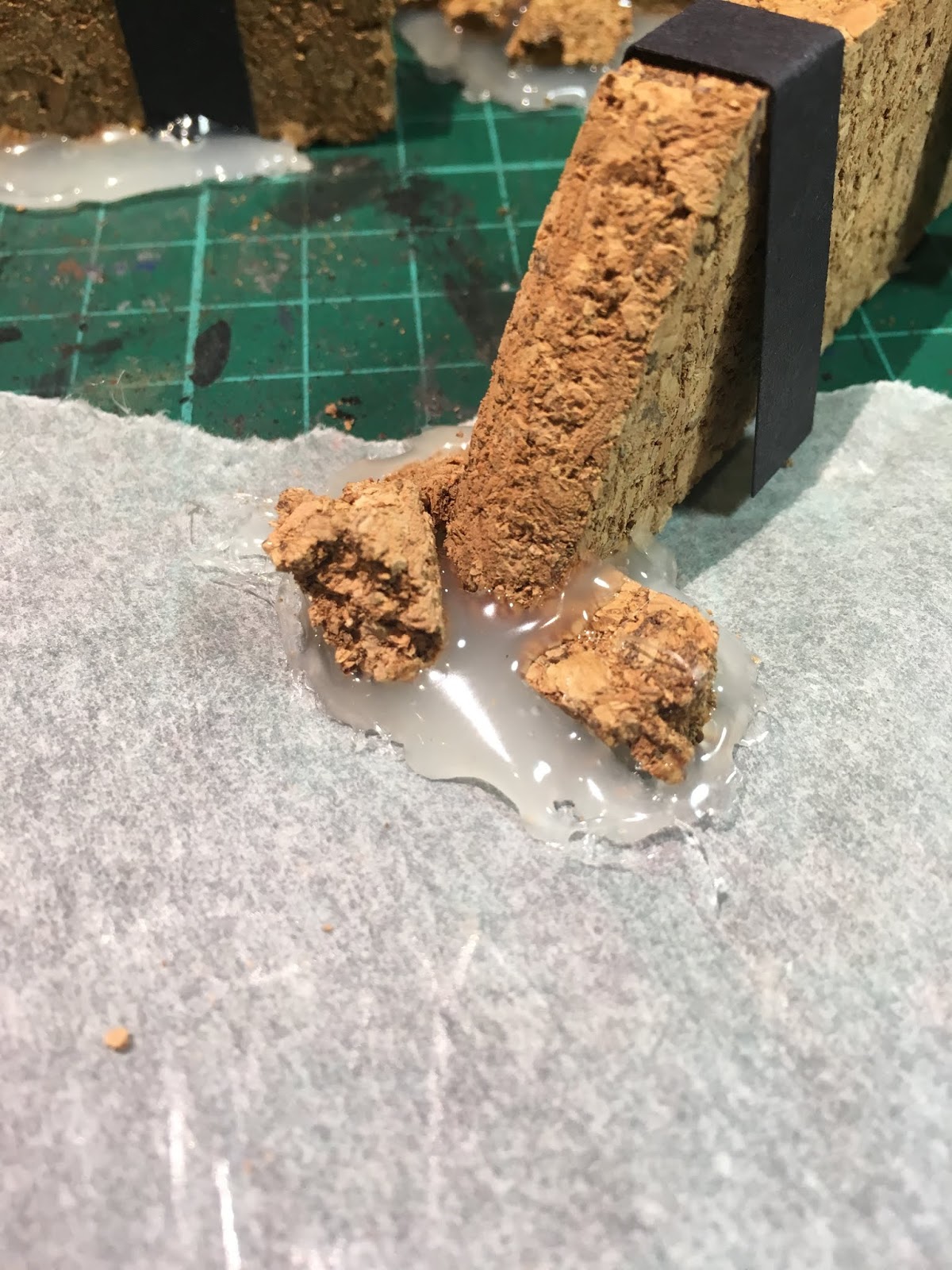 wargames cork terrain tutorial