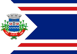 Bandeira de Poté MG
