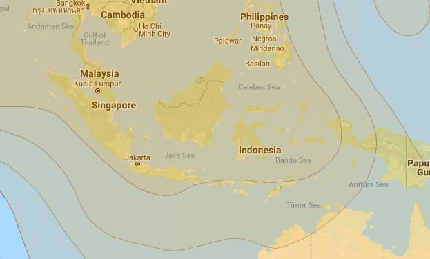 Menghitung Jarak Tepat Palapa Telkom Apstar 6