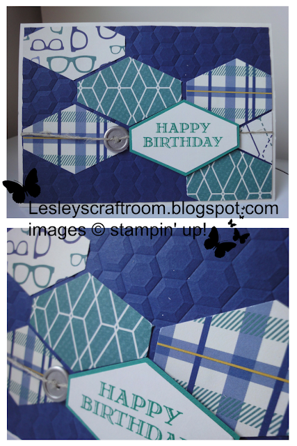 tailored tag punch, true gentleman dsp, stampin up, classes