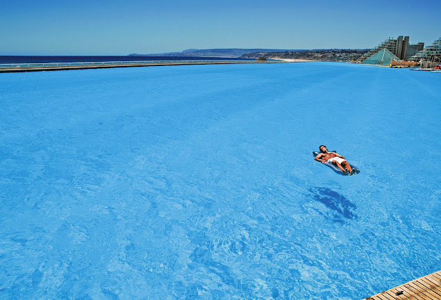 San Alfonso del Mar, Chile. The world’s largest swimming pool!