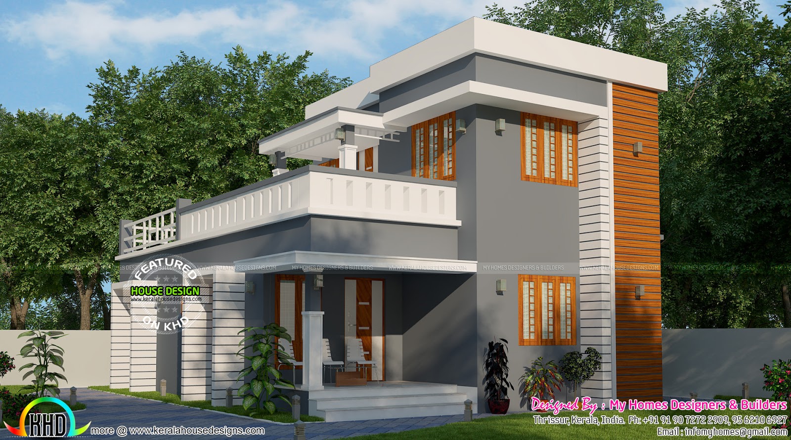  Simple  low budget 3  bedroom  house  Kerala home  design and 