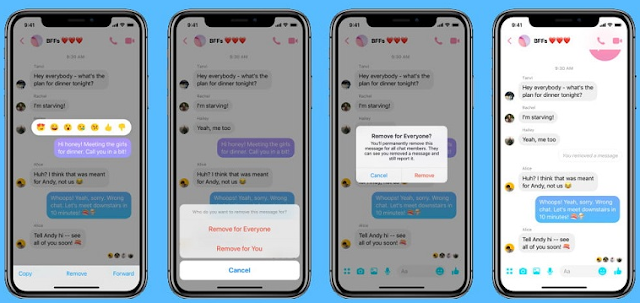 Cara hapus Pesan di Messenger Agar Tidak Terbaca