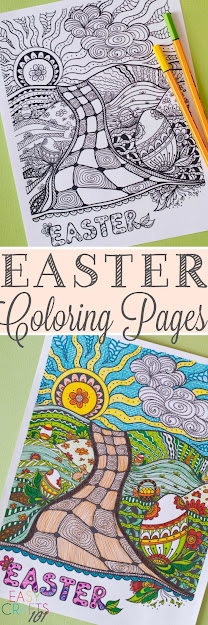 Free Easter Coloring Pages