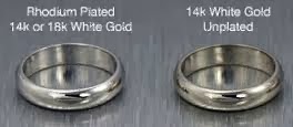 white gold is an alloyed metal mixing yellow gold with