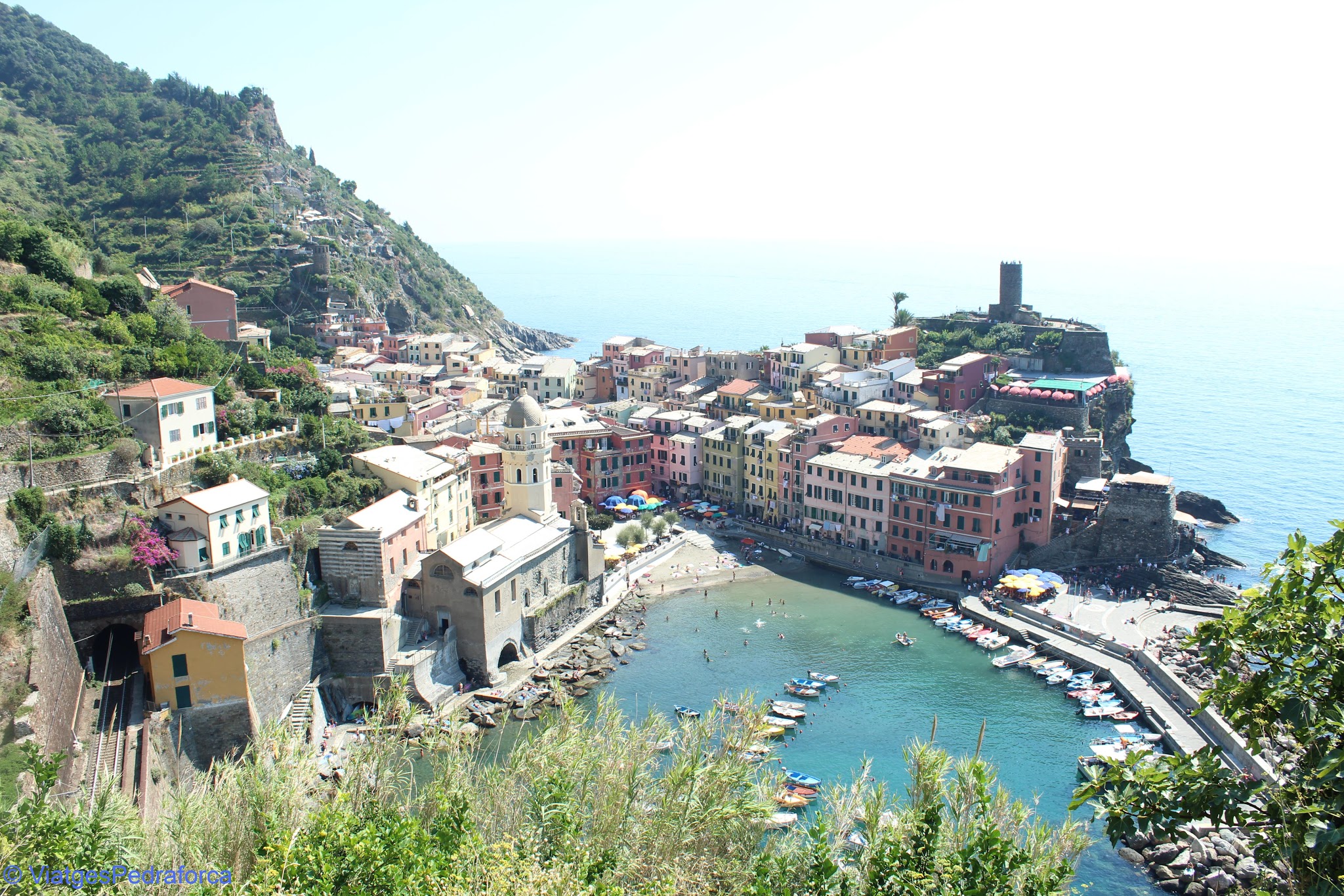 Vernazza, Cinque Terre, Sentiero Azurro, Unesco World Heritage, Patrimoni de la Humanitat, Italia