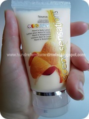 scent sensation hand & body lotion