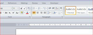 home tab not showing in ms word 2007