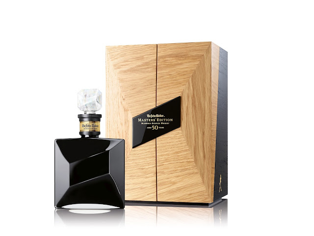 John Walker Master's Edition whisky decanter and box