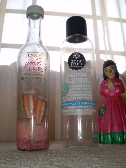 ENJOY BATH OIL & GOOD STUFF BATH SILK