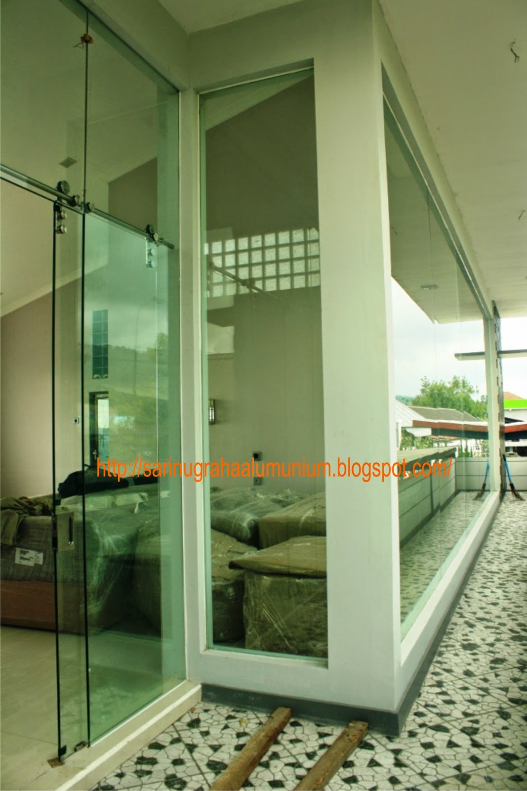 Sari Nugraha Aluminium Kaca Construction Pintu Sleding 