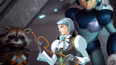 Franziska von Karma Rocket Raccoon Mega Man Marvel Guardians of the Galaxy Capcom