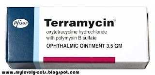 Antibiotik Terramycin berkesan!  Zul & Azizi Boarding Pets