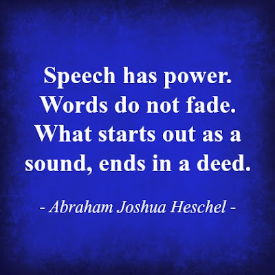 Speech has power