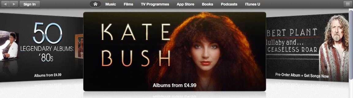 Kate on iTunes