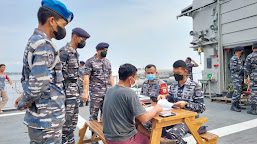   Pasca Penangkapan Kapal Bermuatan Nikel, TNI AL Lanjutkan Pemeriksaan 