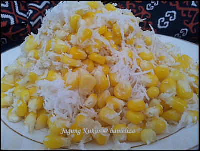 Hanieliza's Cooking: Jagung Kukus