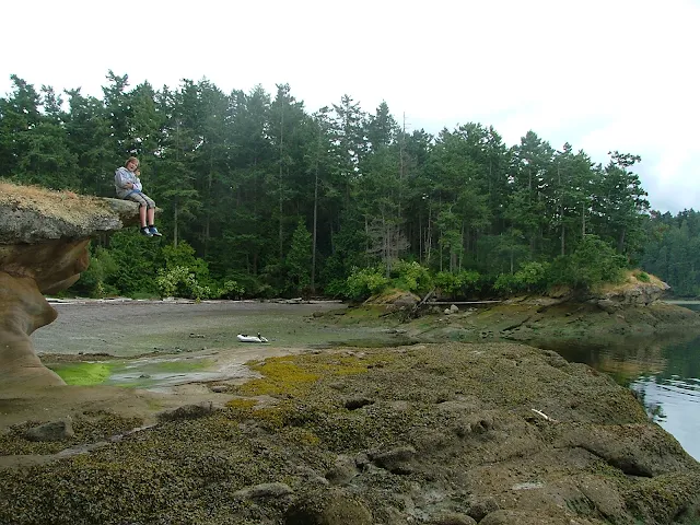 Shallow Bay on Sucia Island in the San Juans