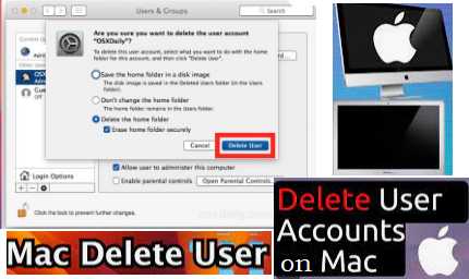 How to Delete User on Mac