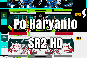 Livery Bus Po Haryanto Sr2 HD 69/71/76/23