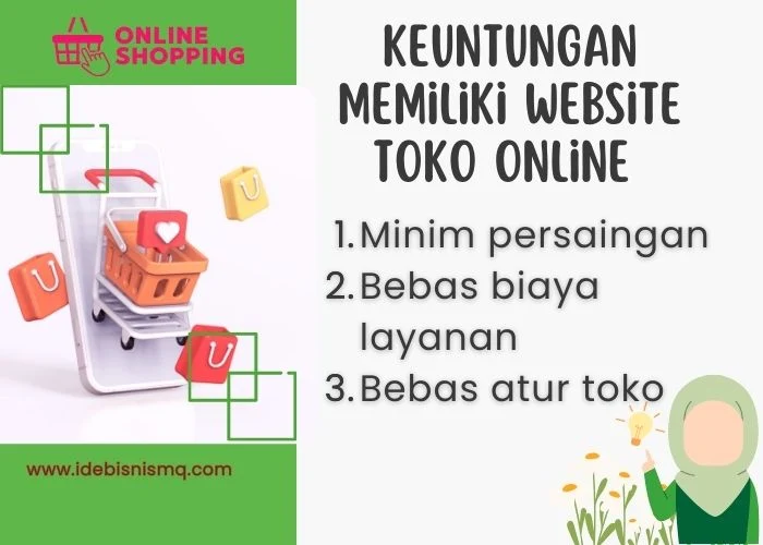 Keuntungan punya toko online