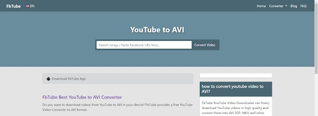 youtube converter avi