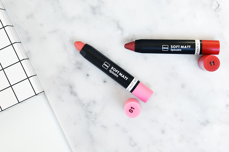 Hema soft matt lipbalm, 1, 11, review, lipstick