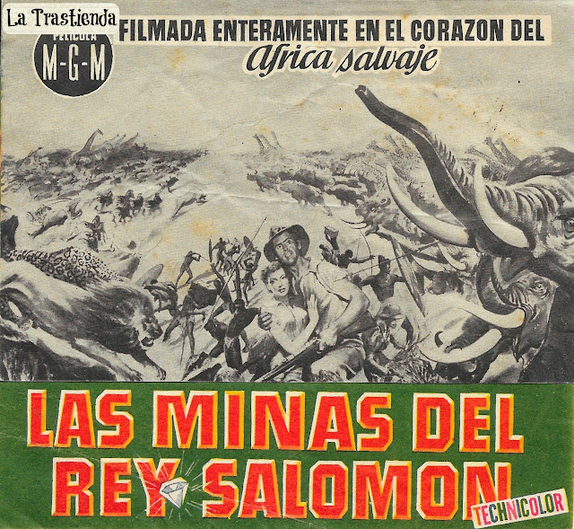 Programa de Cine - Las Minas del Rey Salomón - Deborah Kerr - Stewart Granger