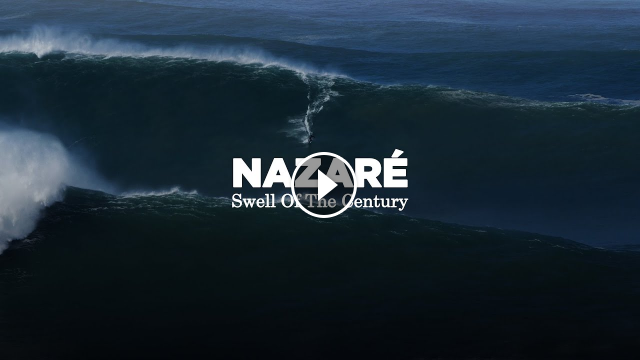 Nazaré Swell Of The Century 4K SLOW MOTION