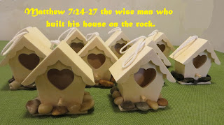 Matthew 7:24-27 craft idea 