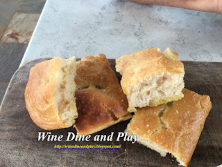 House-made bread at the FarmTable Cucina restaurant in St Petersburg, Florida