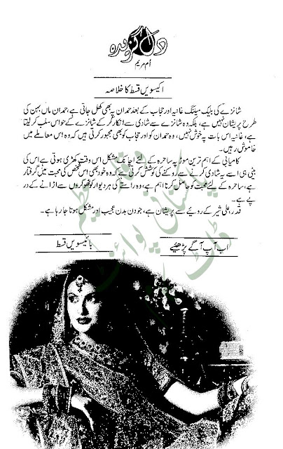 Dil gazeeda Episode 21 novel by Umme Maryam