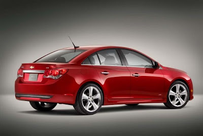 2011-Chevrolet-Cruze-Rear-Side-View-Red-Color