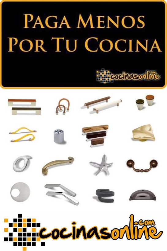 TIRADORES EN LAS PUERTAS DE NUESTRA COCINA - Cocinas Online