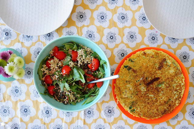 omelette courgette tomates séchées healthyfood vegetables