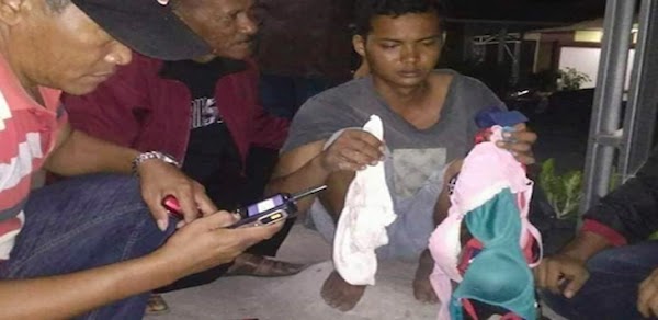 Hei Gadis, Ternyata Pemuda Ini yang Bawa BH dan CD Anda