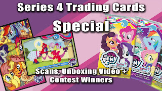Series 4 MLP Trading Cards Special - Scans, Unboxing & Contest Winners