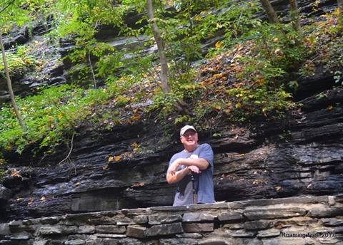 Leisurely hike in the cool gorge