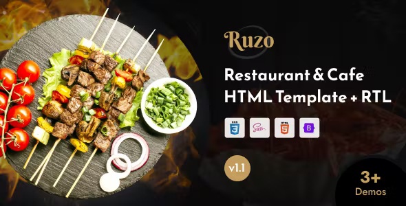 Best Restaurant & Cafe HTML Template
