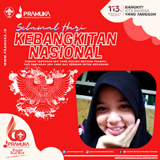 Twibbon Harkitnas Bersama Pramuka 2022, Design Elegance Keren dan Menarik