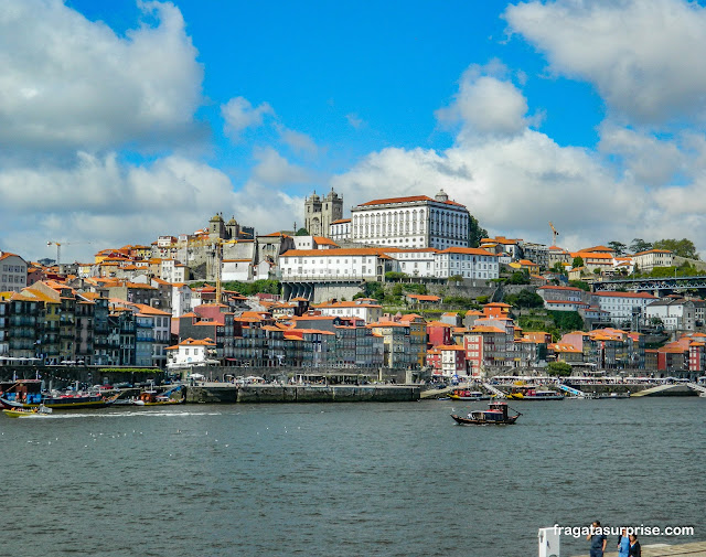Ribeira do Porto em Portugal