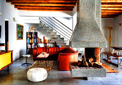 Fireplace as a Focal Point via blog White Hat Architecture