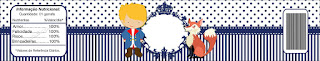 Cute Little Prince Free Printable labels.